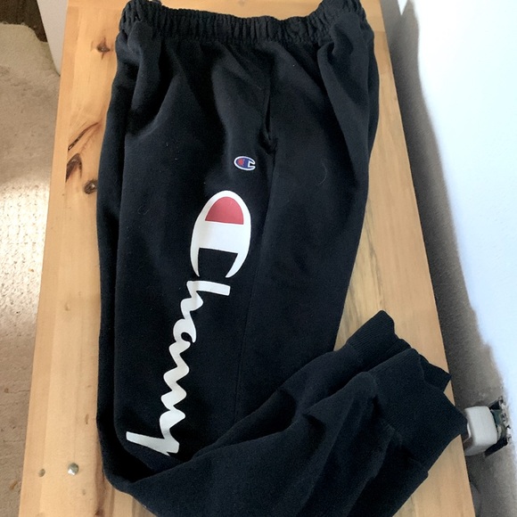 CHAMPION SWEATPANTS SIZE M good condition - Picture 2 of 2